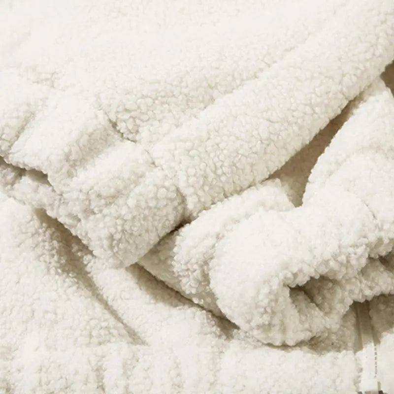 Winter star y2k fleece zipped jacket for comfort and style