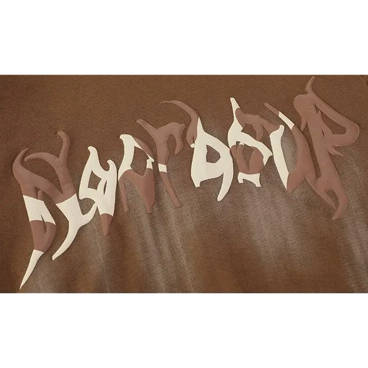 Y2k retro wood print hoodie for trendy streetwear fans - hoodies