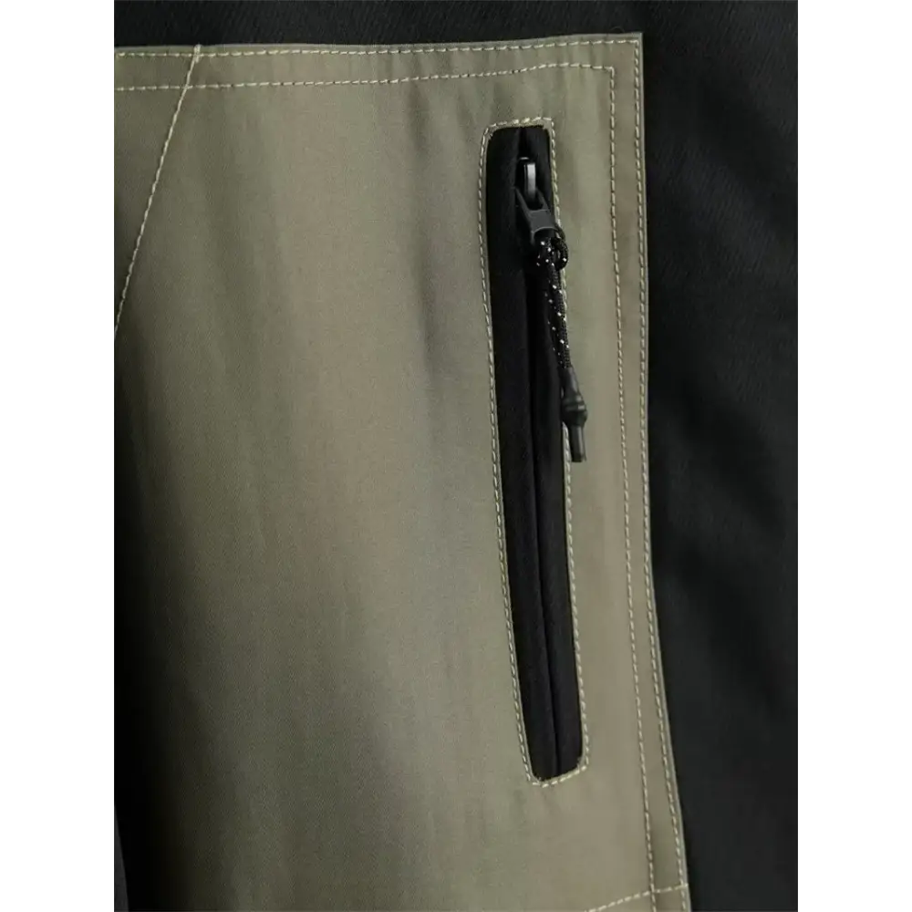 Y2k black jacket with unique patchwork design - jackets