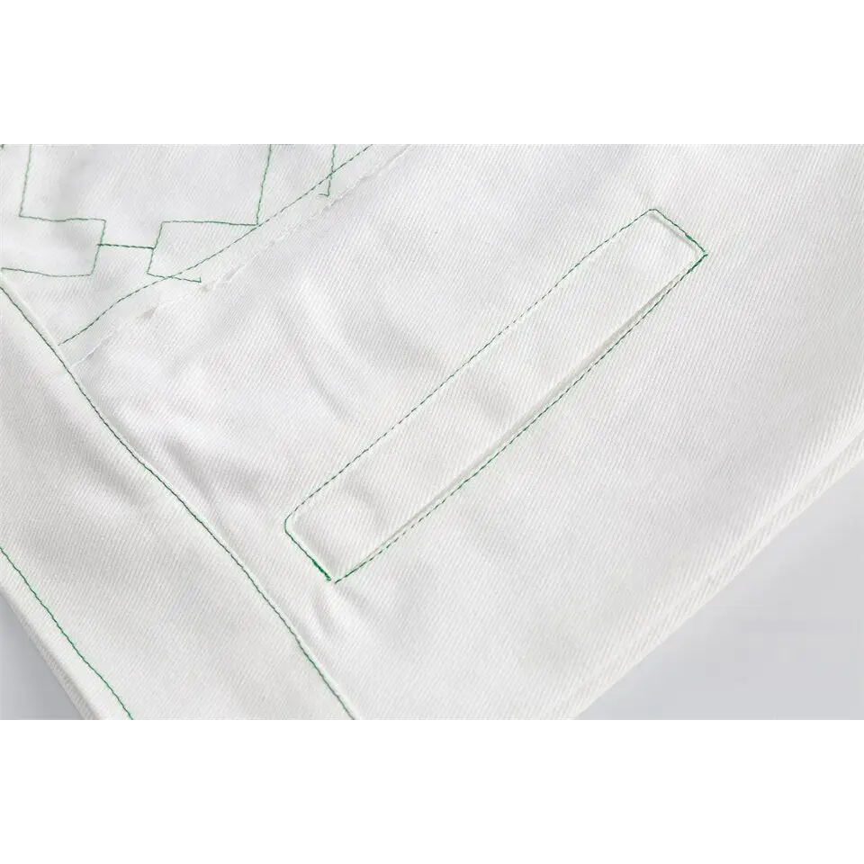 X mark y2k white varsity jacket for fashion-forward style