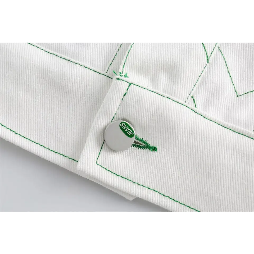 X mark y2k white varsity jacket for fashion-forward style