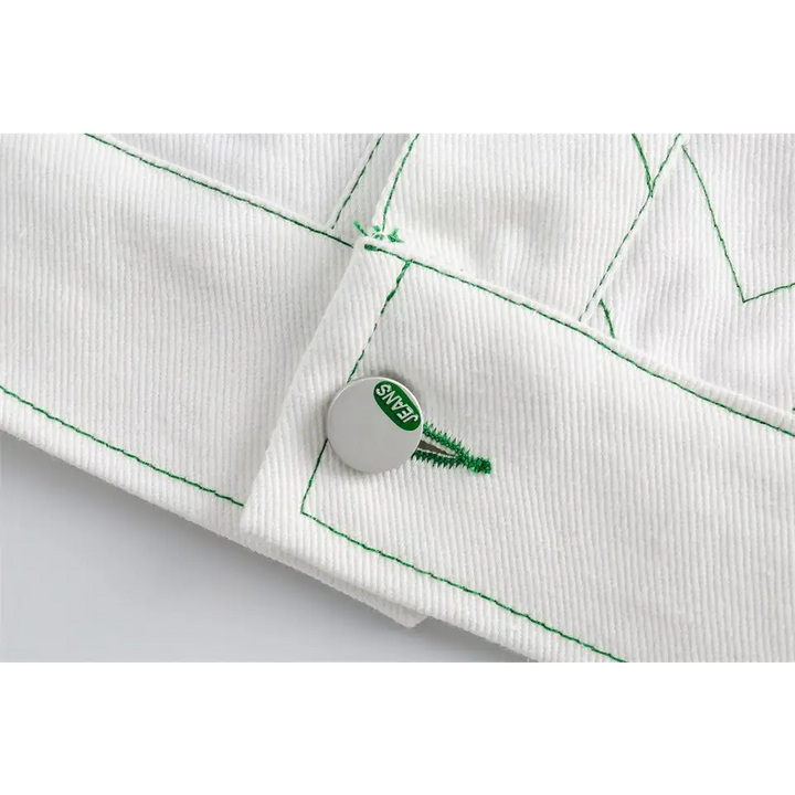 X mark y2k white varsity jacket for fashion-forward style