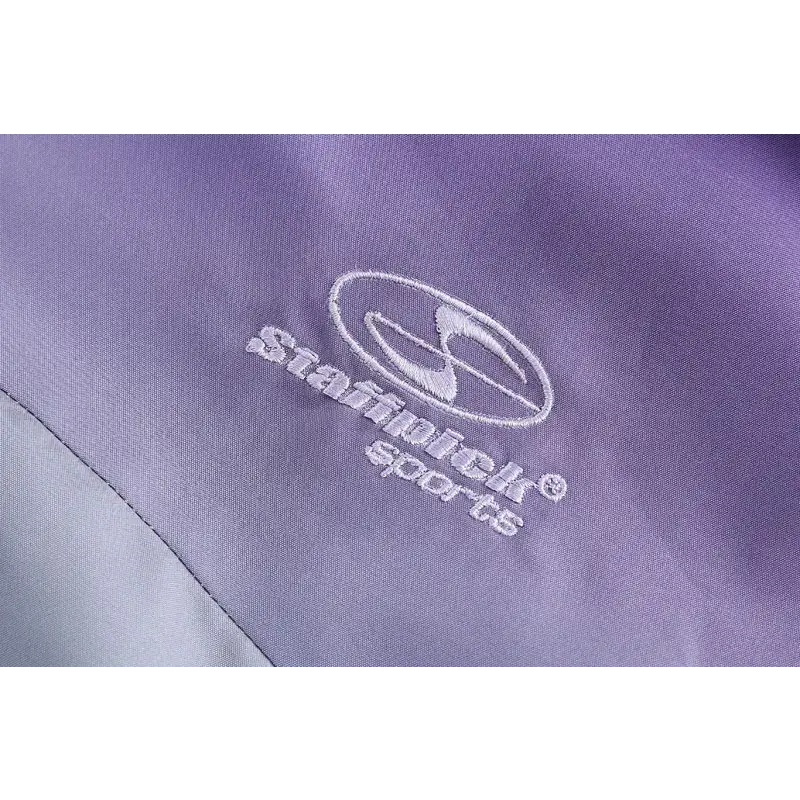 Y2k tie dye rainbow zip-up windbreaker for lightweight comfort - jackets