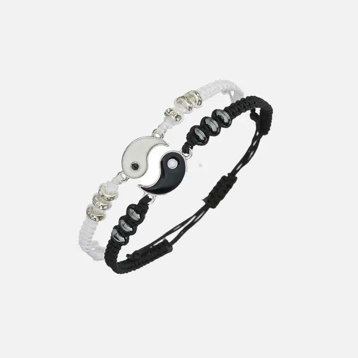 Yin yang y2k couple bracelet for fashion-forward duos - necklace