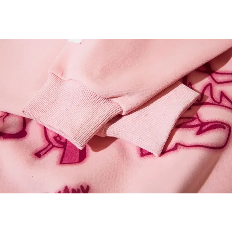 Youth life y2k oversized hoodie jacket in cotton and polyester - hoodies