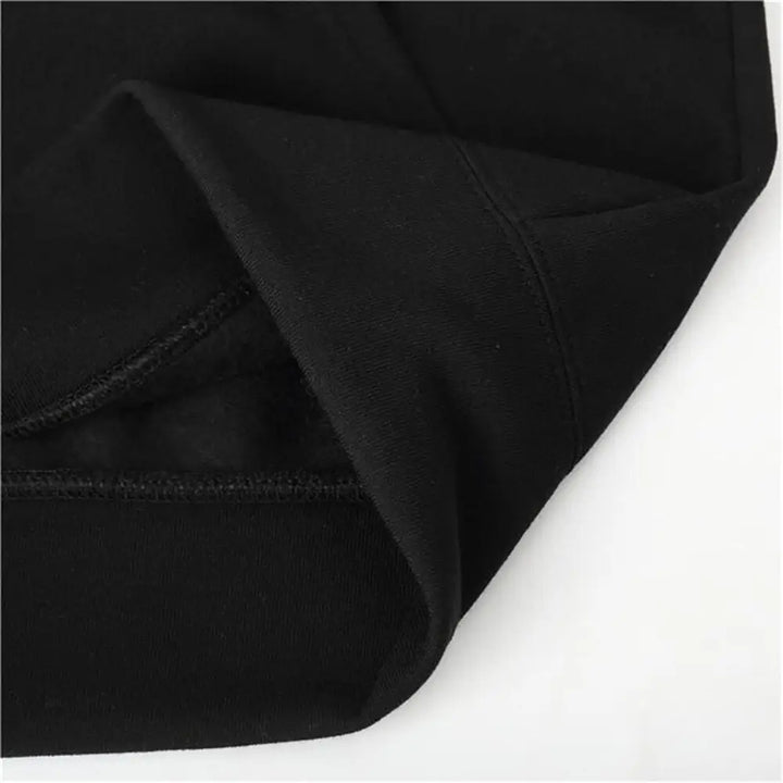 Y2k zip cardigan hoodie in solid black for effortless style - hoodies