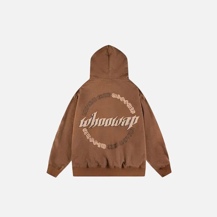 San andreas y2k loose zipped hoodie for style and comfort - hoodies