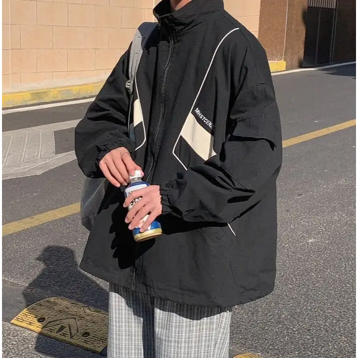 Y2k zip jacket for a nostalgic and trendy look - windbreaker jackets