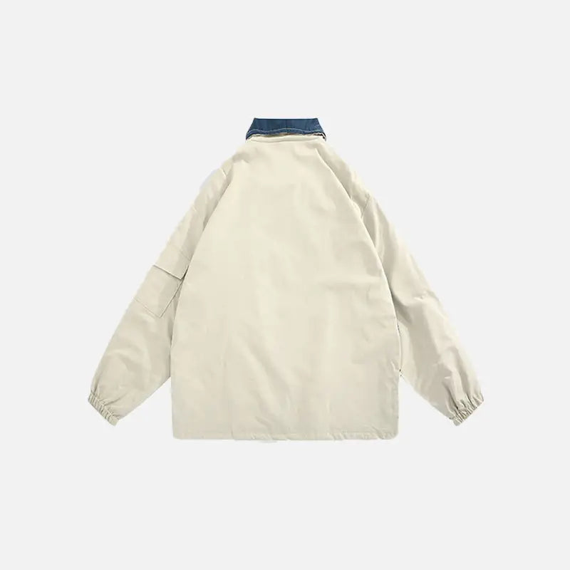 Y2k zip jacket for a nostalgic and trendy look - windbreaker jackets