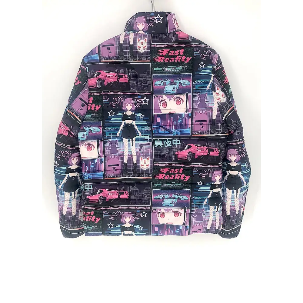 2 fast anime jacket (puffer) - unisex jacket