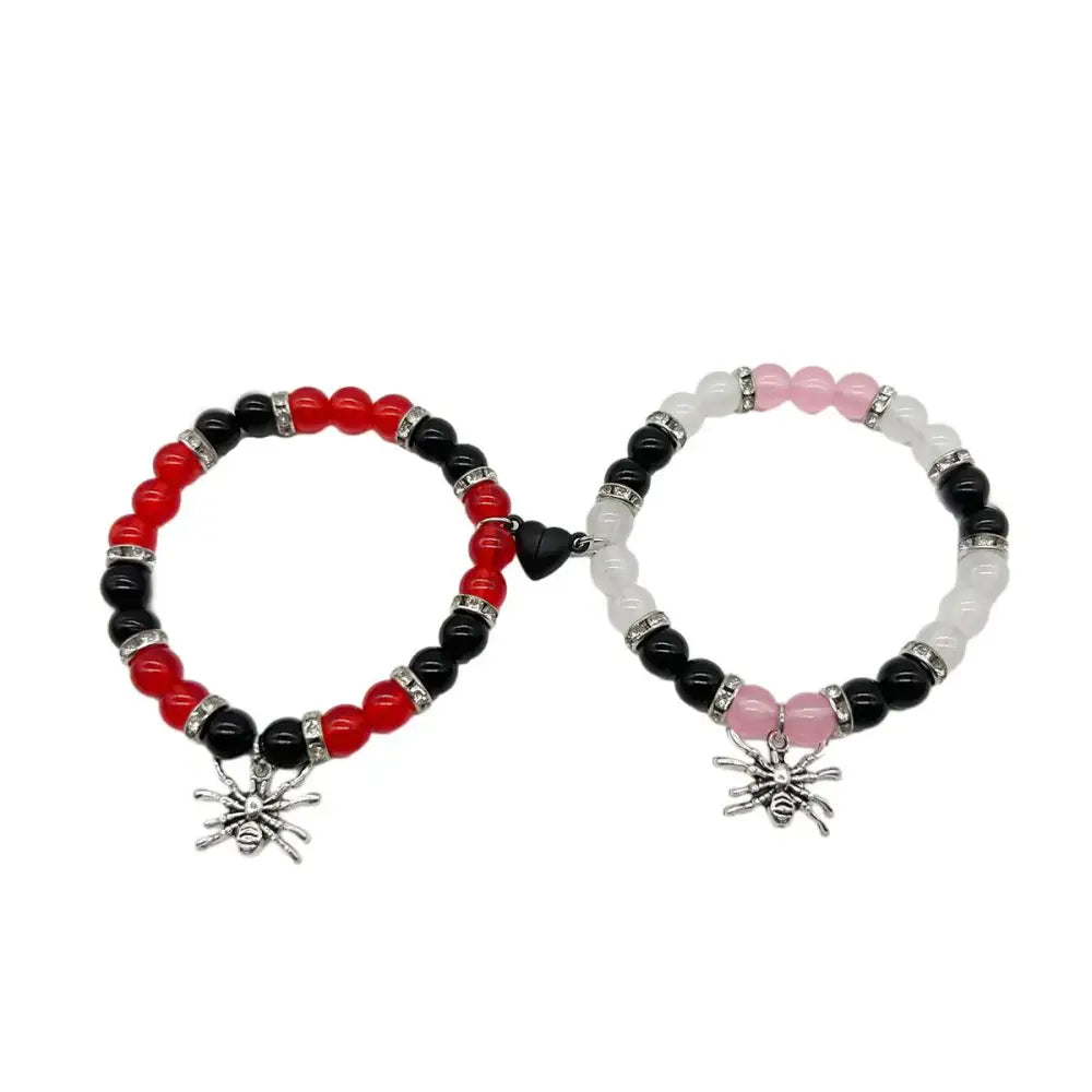 2 pieces magnetic heart bracelet y2k - 6 - bracelets