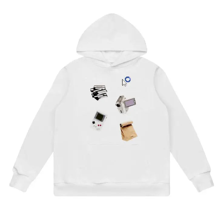 2014’s tumblr aesthetic hoodie - m / white