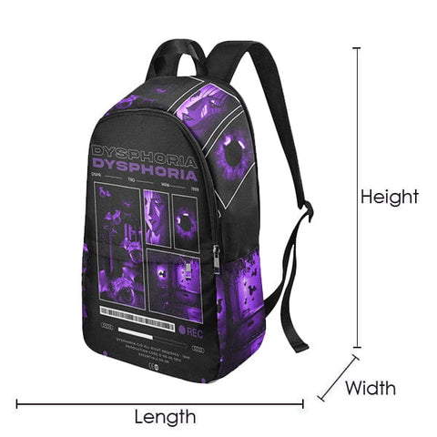 Dysphoria weirdcore backpack