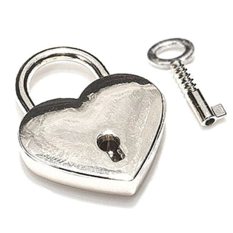 Heart lock necklace