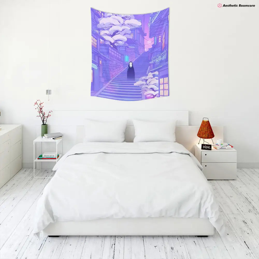 Aesthetic anime tapestry for manga and kawaii style lovers