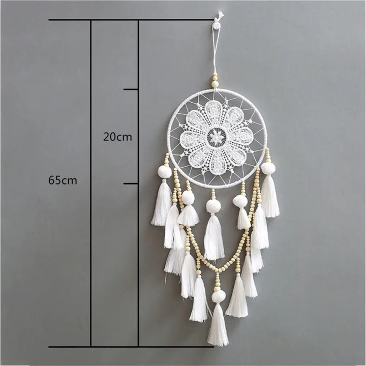 Aesthetic dream catcher for dreamy bedroom ambiance