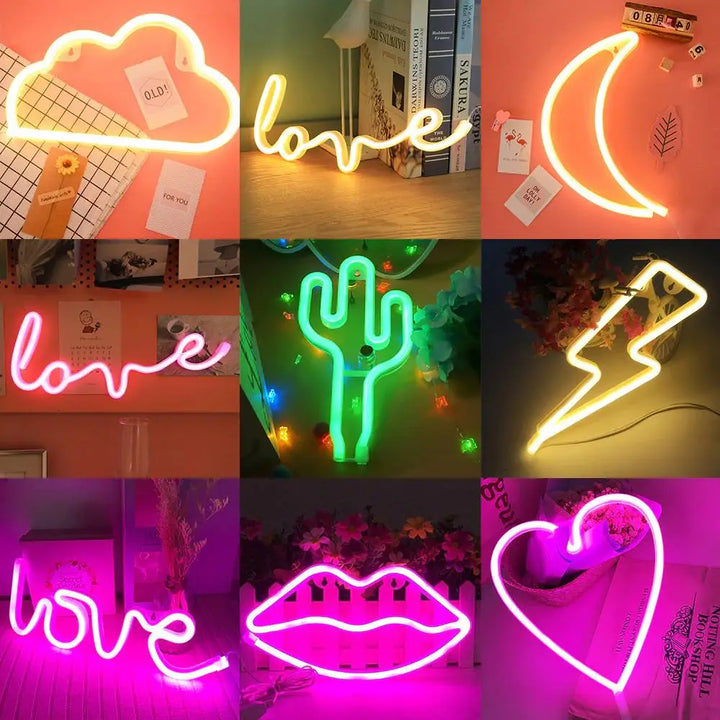 Aesthetic neon light for room decor and ambiance