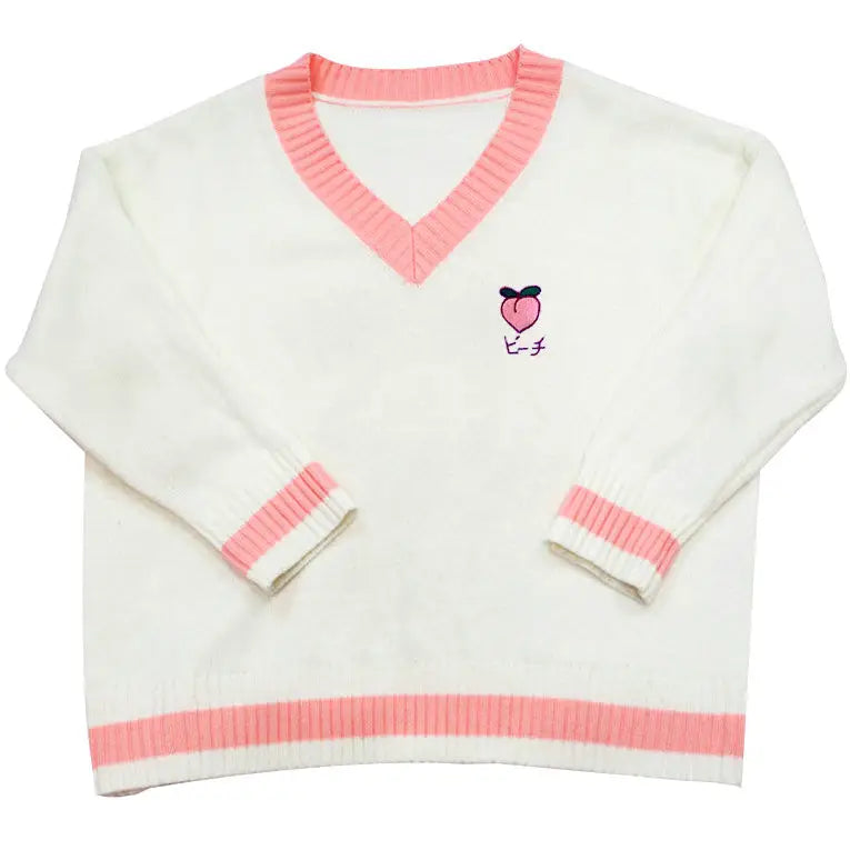 Aesthetic peach jumper - sweatshirts