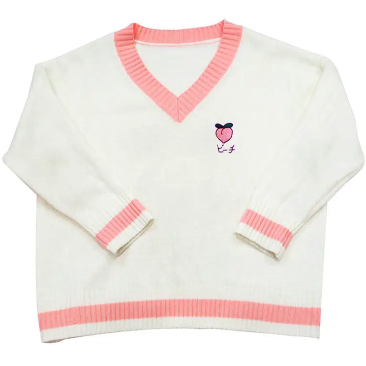 Aesthetic peach jumper - sweatshirts