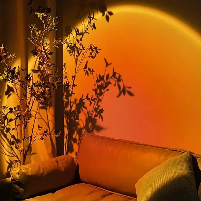 Aesthetic sunset projector for stylish bedroom decor