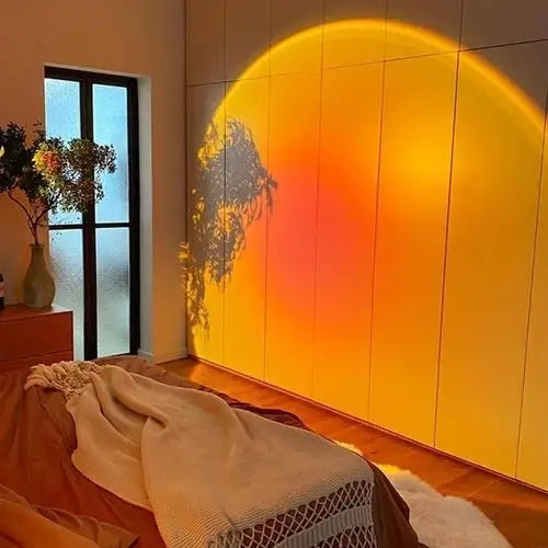 Aesthetic sunset projector for stylish bedroom decor