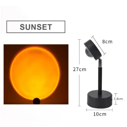 Aesthetic sunset projector for stylish bedroom decor