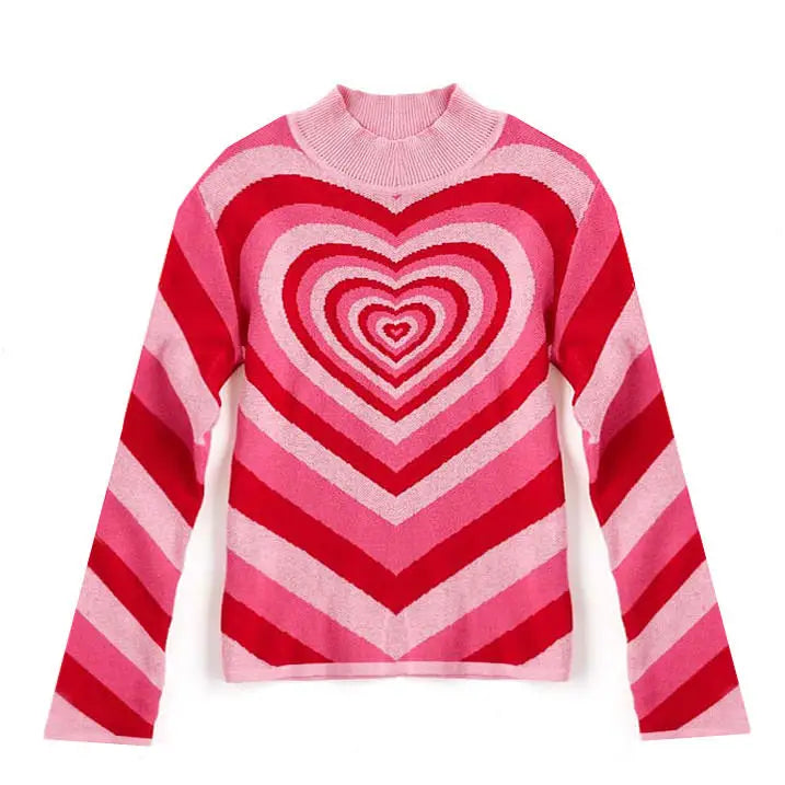 All you need is love sweater - free size / pink