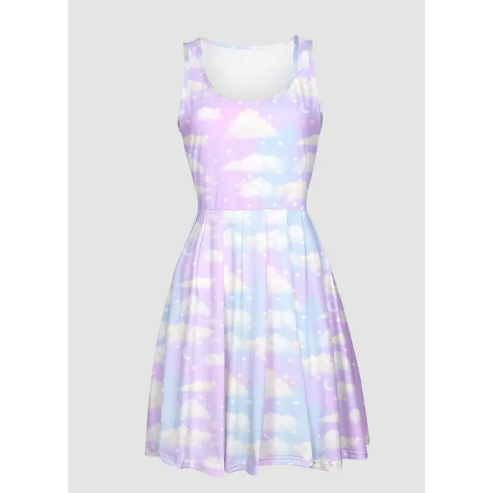 Angelic sky dress - s - women