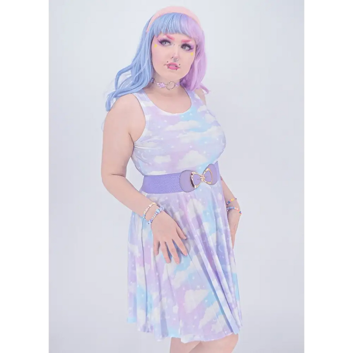 Angelic sky dress - women