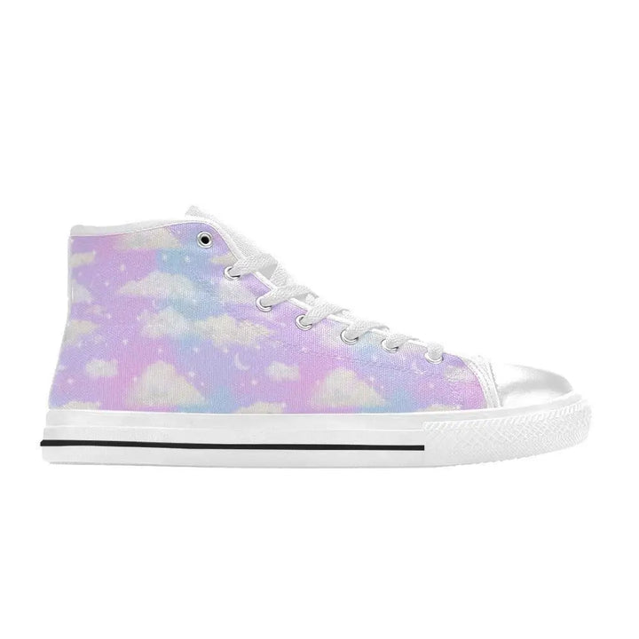 Angelic sky kawaii men sneakers - us6 - men’s high top canvas shoes (017)