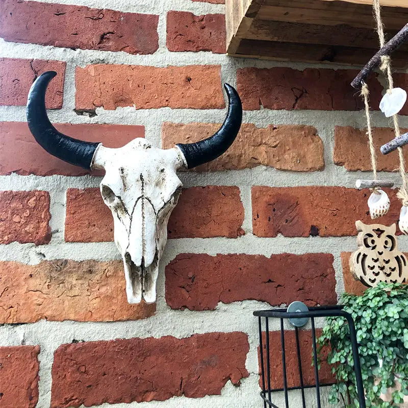 Animal skull wall decor