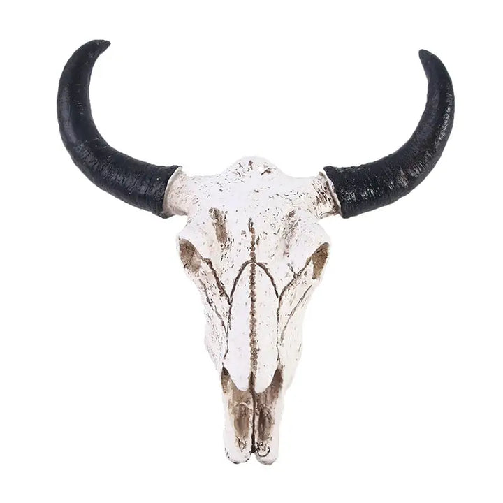 Animal skull wall decor for witchy aesthetic home accents - cow