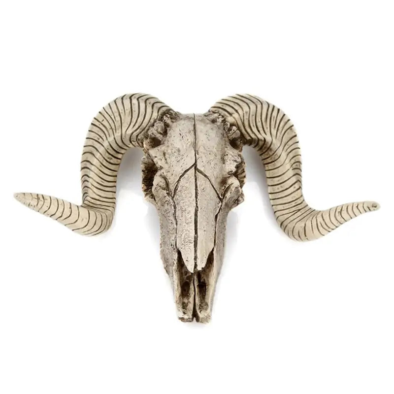 Animal skull wall decor for witchy aesthetic home accents - ram