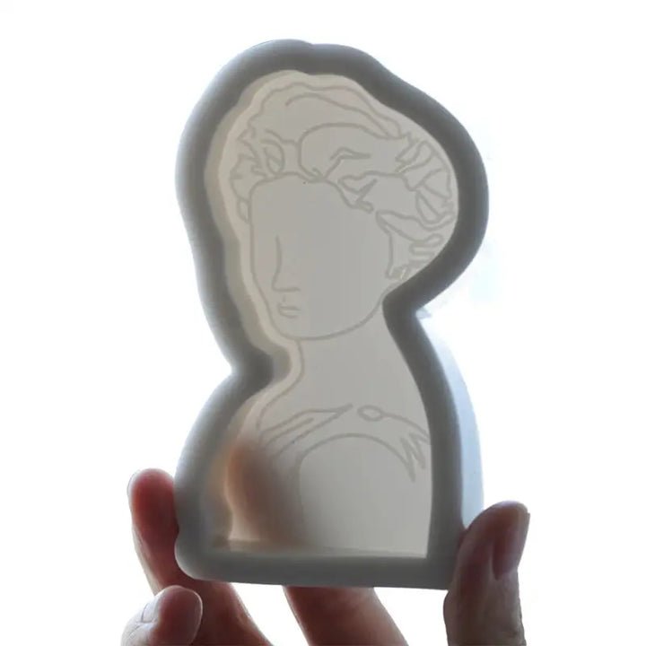 Art hoe silicone mold for unique candle making and aesthetic decor