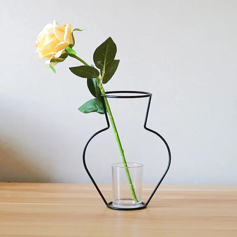 Art hoe vase for a unique aesthetic touch in your room - c