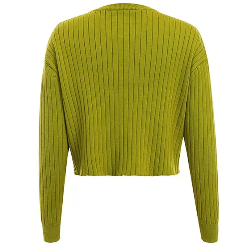 Avocado green jumper - free size