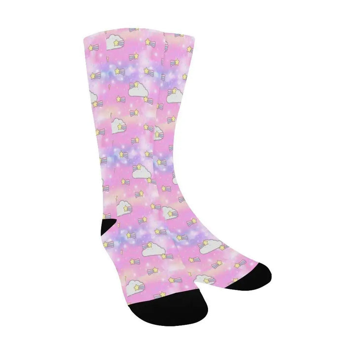 Baby star crew socks for all-day comfortable wear - one size