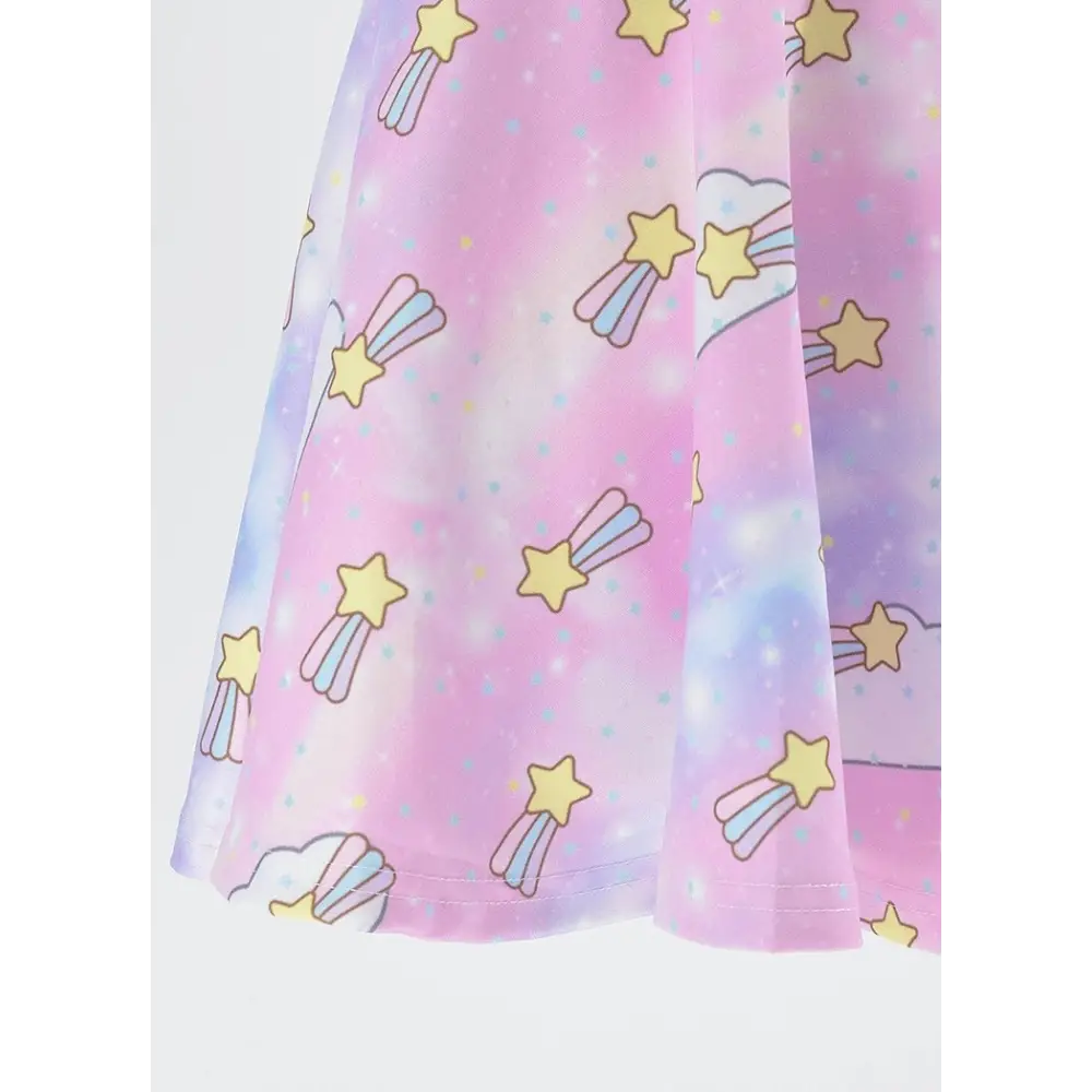 Baby star flared skirt - plus size skirts