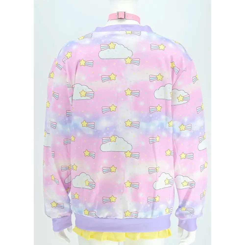 Baby star kawaii cardigan sweater - women