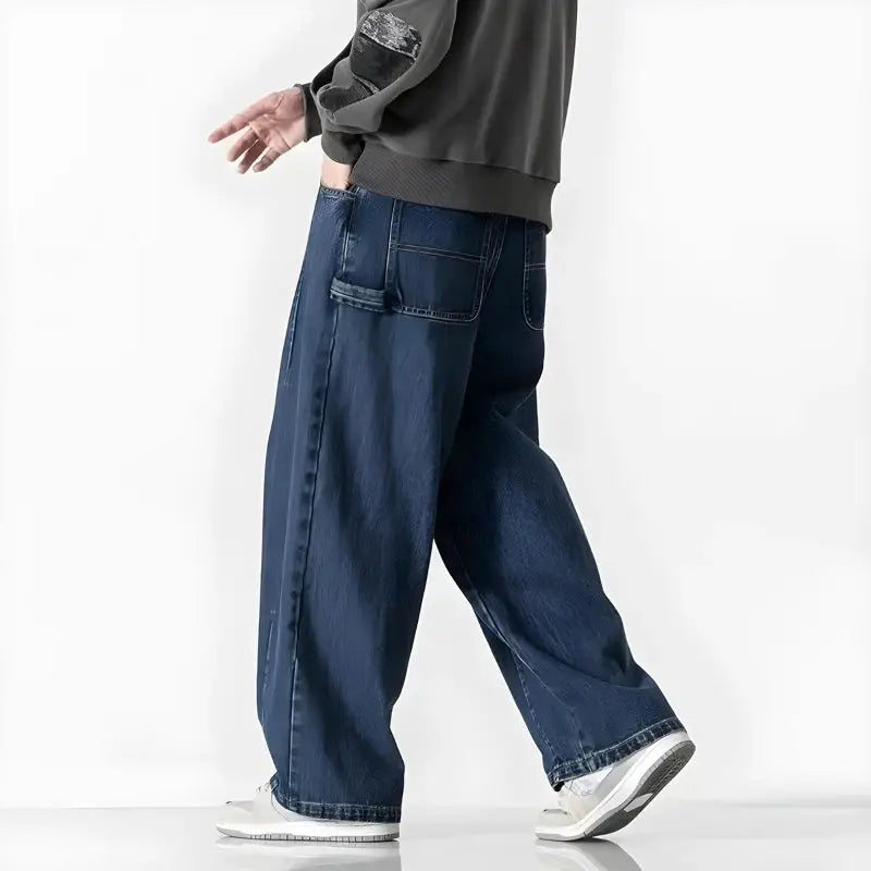 Baggy denim jeans