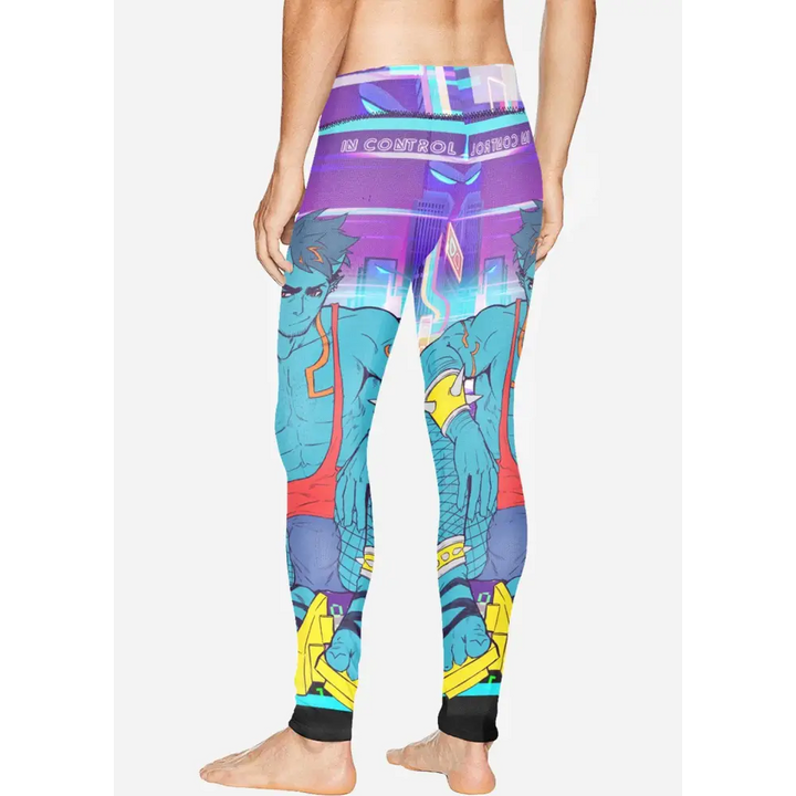 Bara cyberpunk meggings - leggings for men (l38)