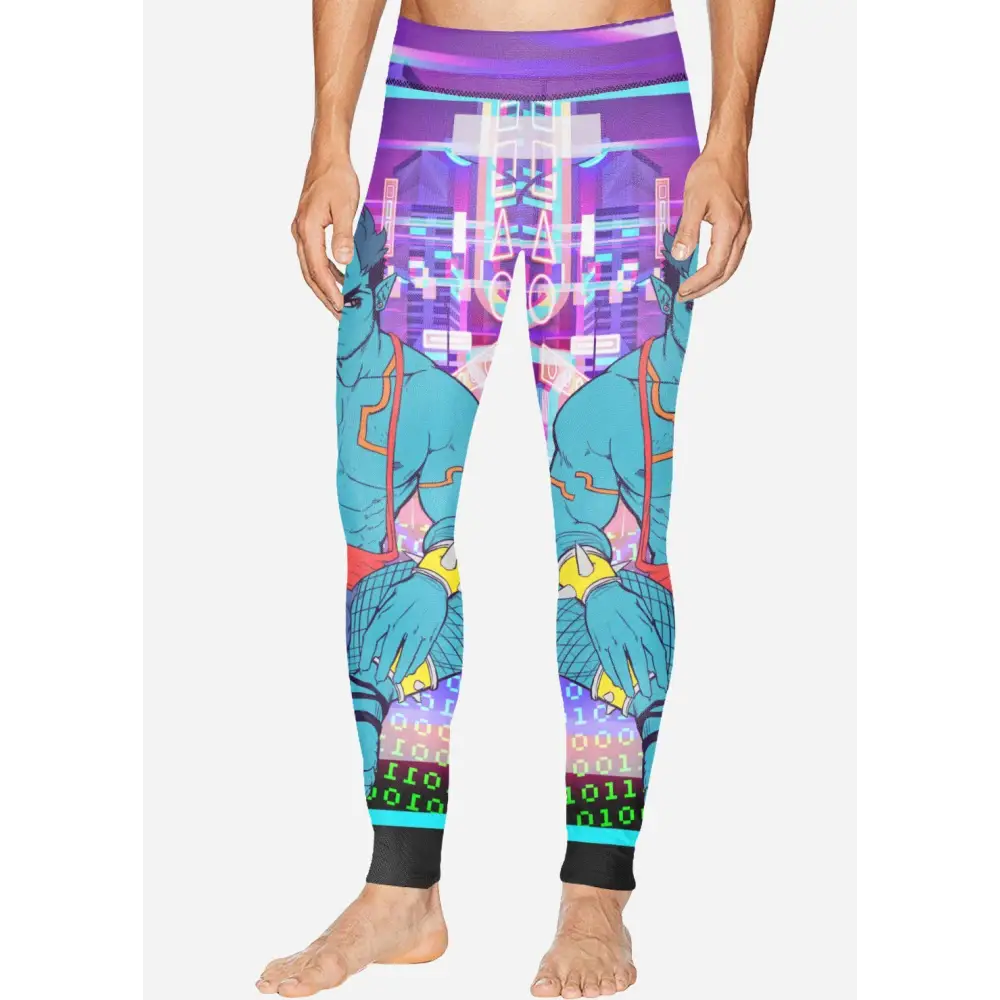 Bara cyberpunk meggings - s - leggings for men (l38)