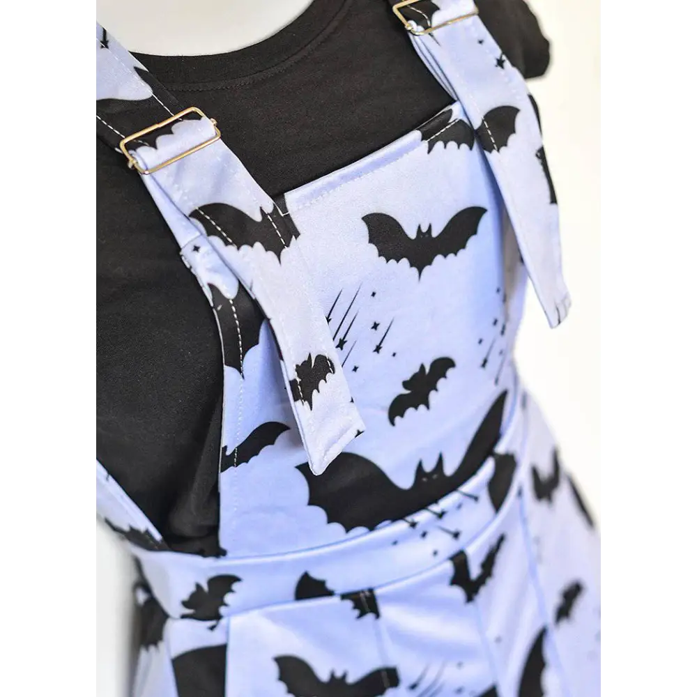 Bat pattern overalls - women overalls