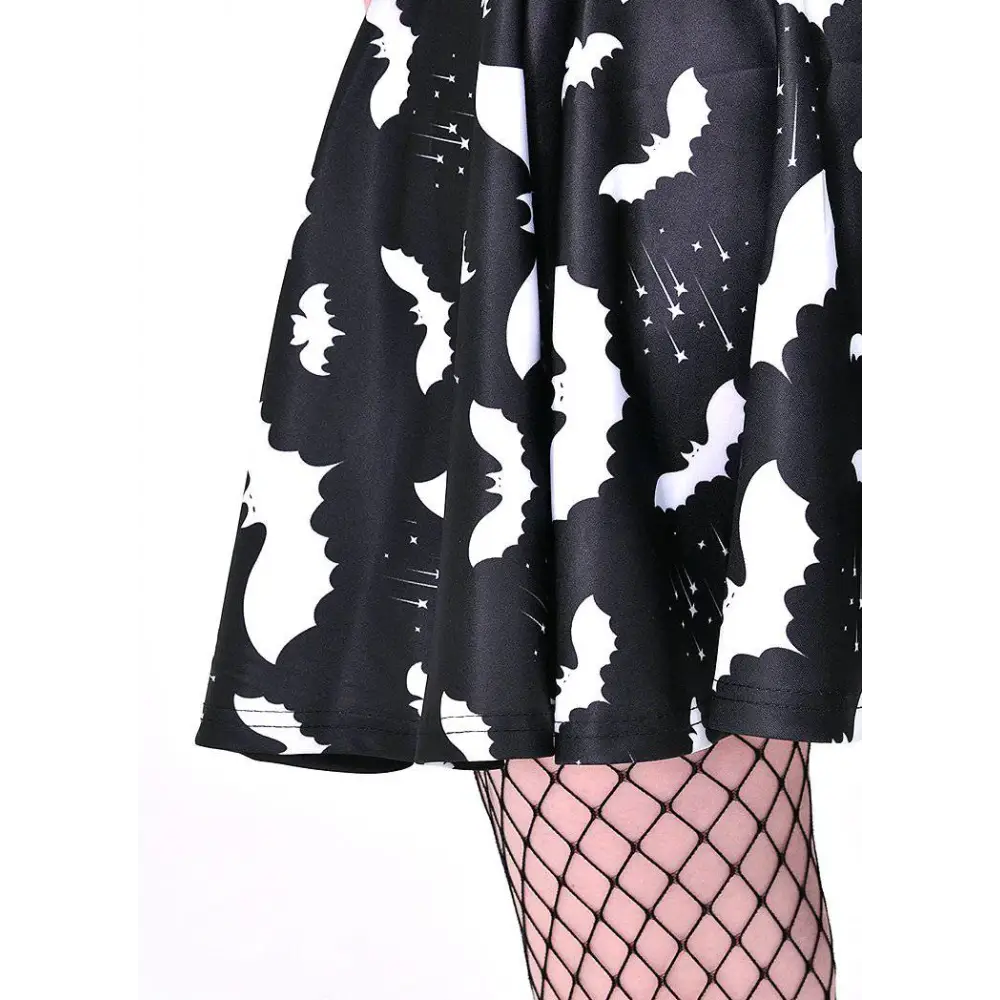 Bat pattern skirt - women dress