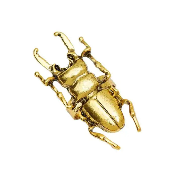 Beetle ring - standart / gold - ring