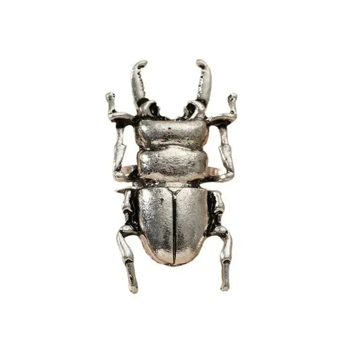 Beetle ring - standart / silver - ring