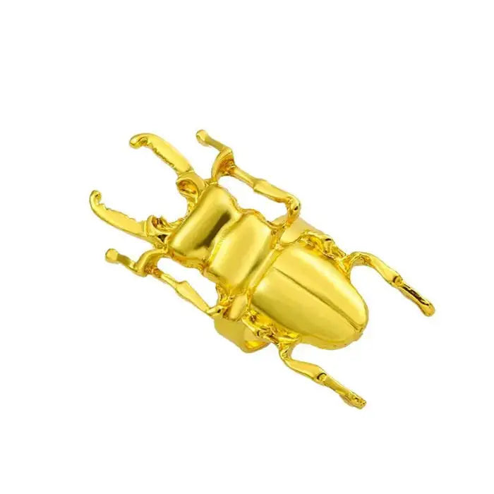 Beetle ring - standart / yellow - ring