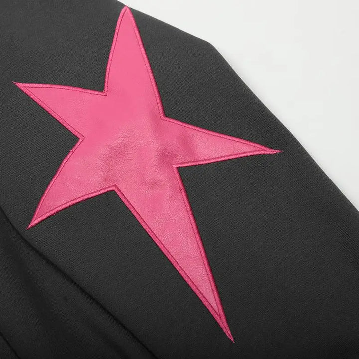 Black star hoodie y2k - hoodies