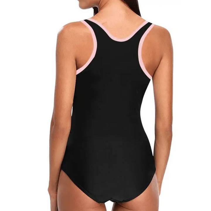 Y2k full zip jacket in comfortable nylon and spandex - vest one piece swimsuit