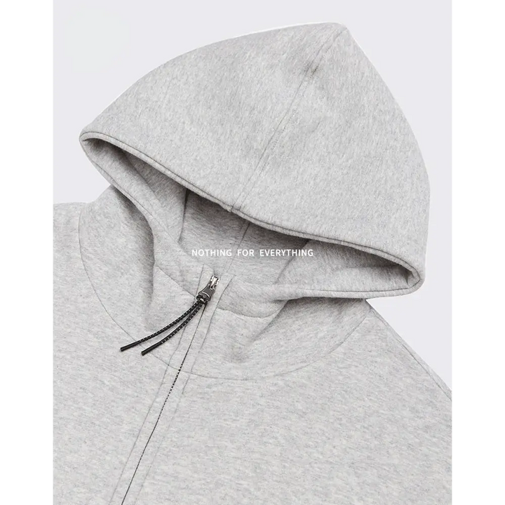 Blank zip-up hoodie y2k - hoodies